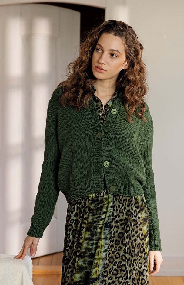 Anleitung Nr. 19996 Cardigan "Jelena" aus Cashmere+