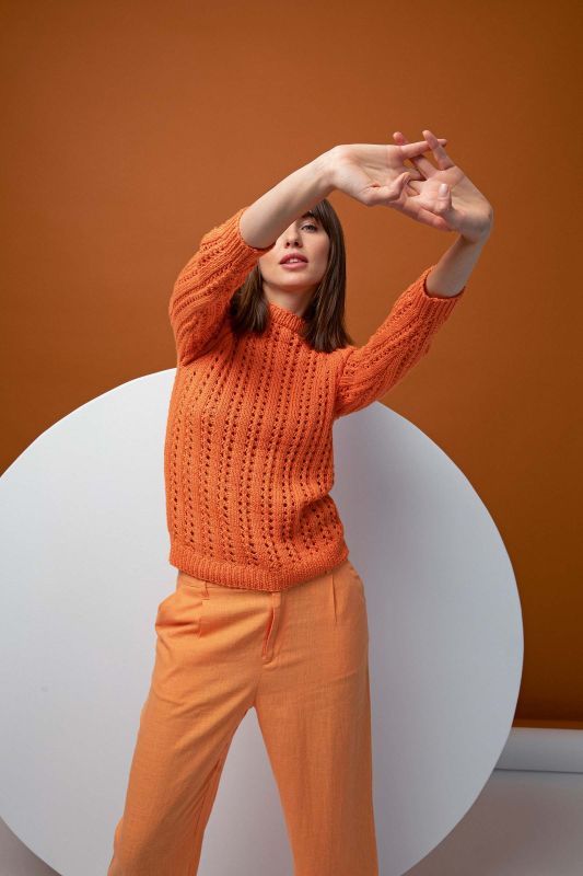 Anleitung Nr. 19294 Raglan- Pullover Anja aus AMIRA LIGHT (Lang Yarns)