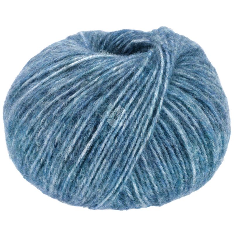 35 dunkelpetrol meliert (Natural Alpaca Pelo)