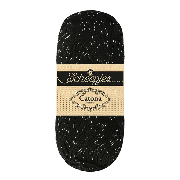  110-S Jet Black - Silver (Catona Shine)