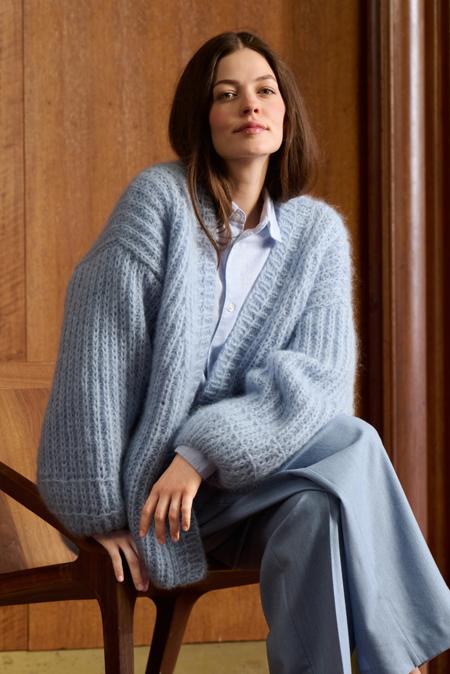 Anleitung Nr. 19160 Jacke aus Mohair di Gio