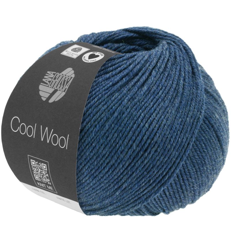 1490 dunkelblau meliert (Cool Wool Aktion)