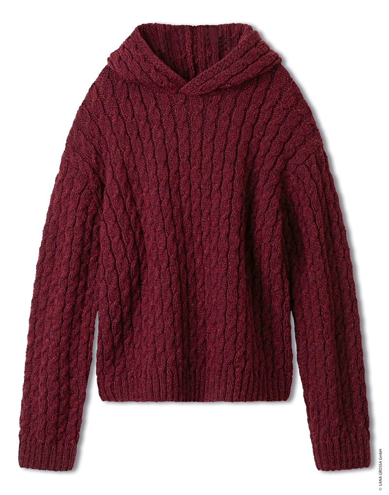 Anleitung Nr. 20007 Hoodie aus Alta Moda Alpaca