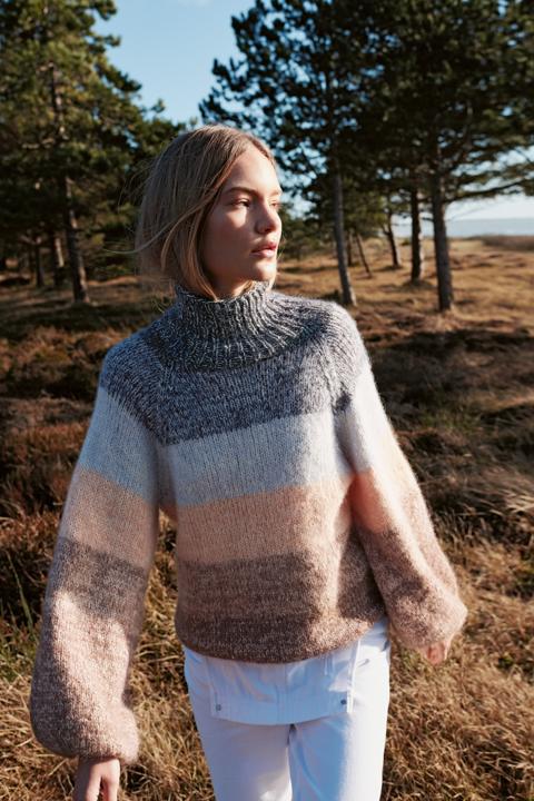 Raglanpullover aus Ecopuno & Setasuri