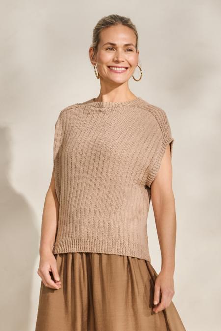 Anleitung Nr. 19522 Slipover aus Alta Moda Cotolana