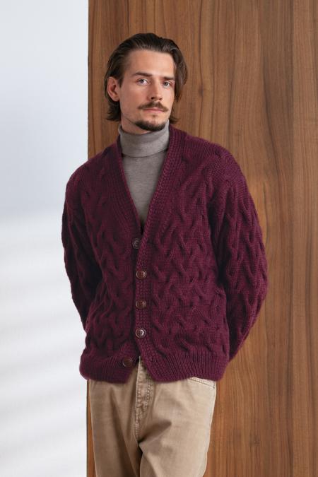 Anleitung Nr. 19199 Jacke aus Cool Merino Big