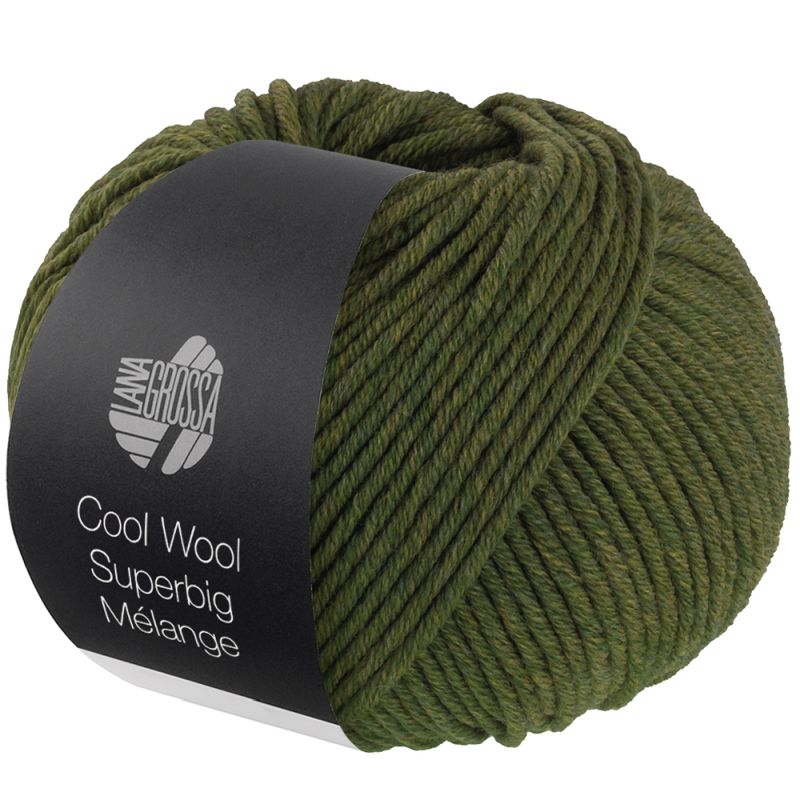 212 Oliv meliert (Cool Wool Superbig Melange)