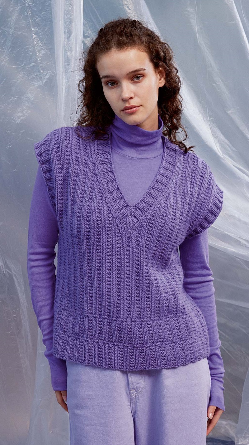 Anleitung Nr. 19995 Pullunder "Tamsin" aus Cashmere+