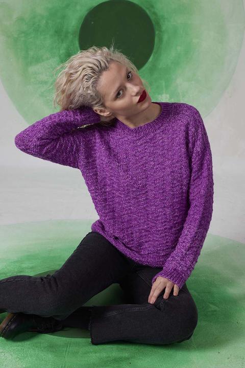 Anleitung Nr 17716 Pullover "Hayley" aus Fortuna