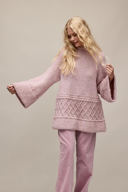 Anleitung Nr. 19224 Pullover aus Natural Alpaca Pelo