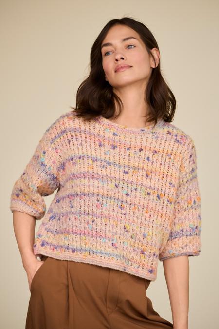 Anleitung Nr. 18934 Kurzarm-Pullover aus Cassata