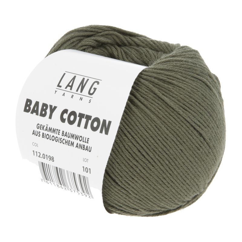 112.0198 olive dunkel (Baby Cotton)