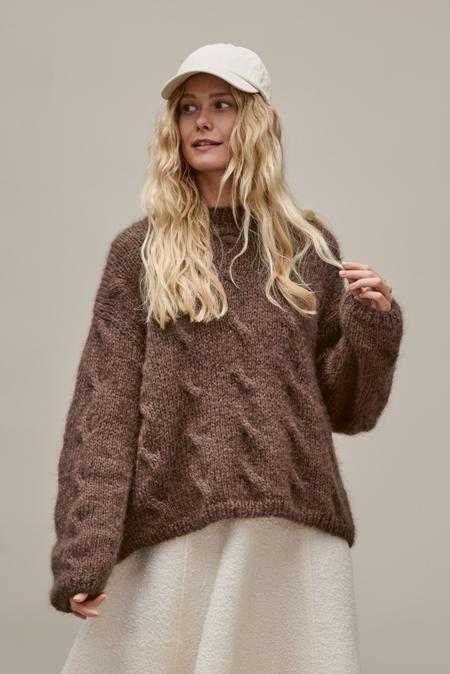 Anleitung Nr. 19252 Sweater aus Mohair di Gio