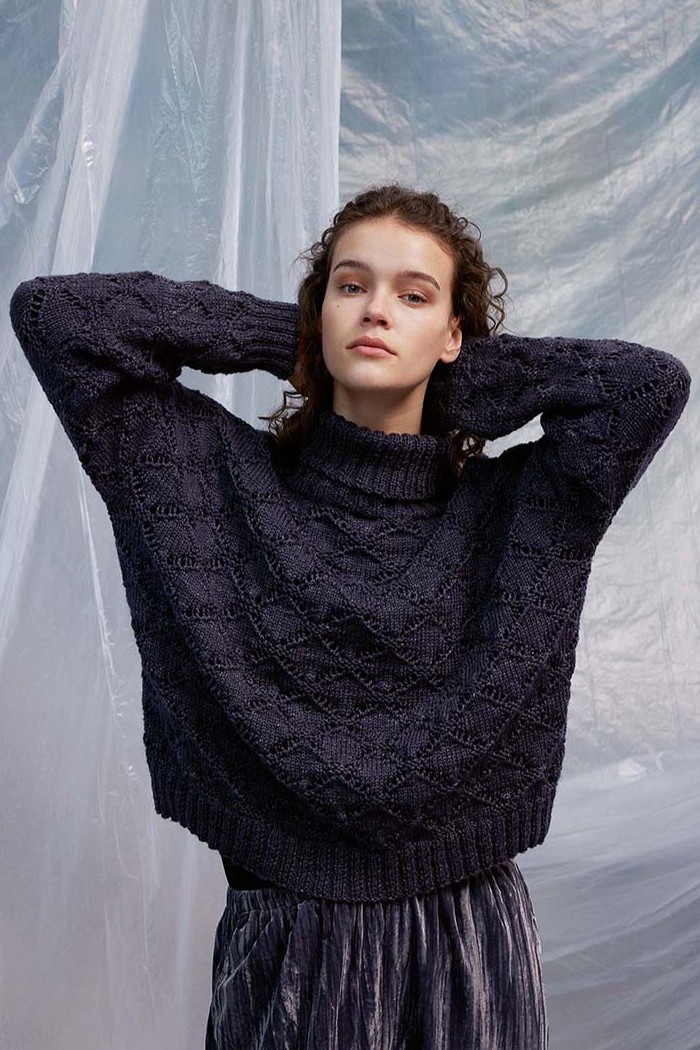 Anleitung Nr. 18854 Pullover "Velma" aus Fortuna (Lang Yarns)