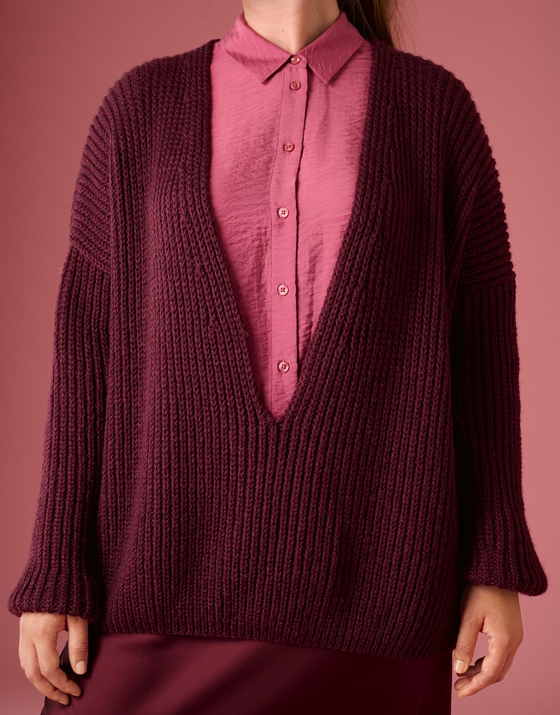 Anleitung Nr. 19953 Pullover aus Cool Merino