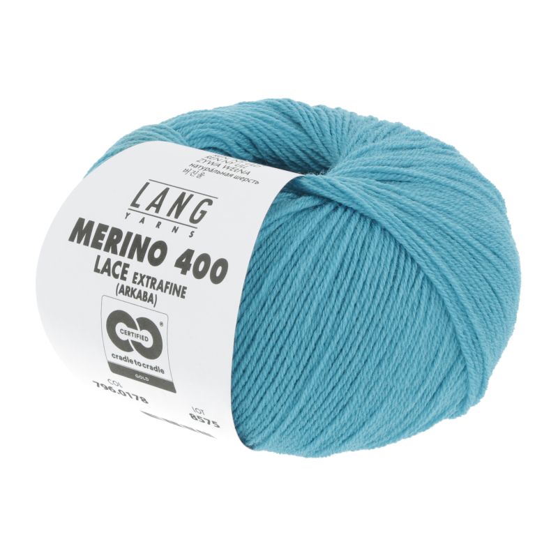 796.0178 türkis (Merino 400 Lace)