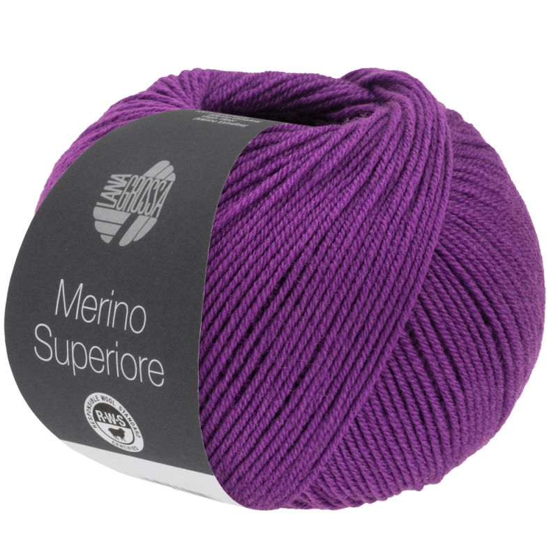 52 rotviolett (Merino Superiore)