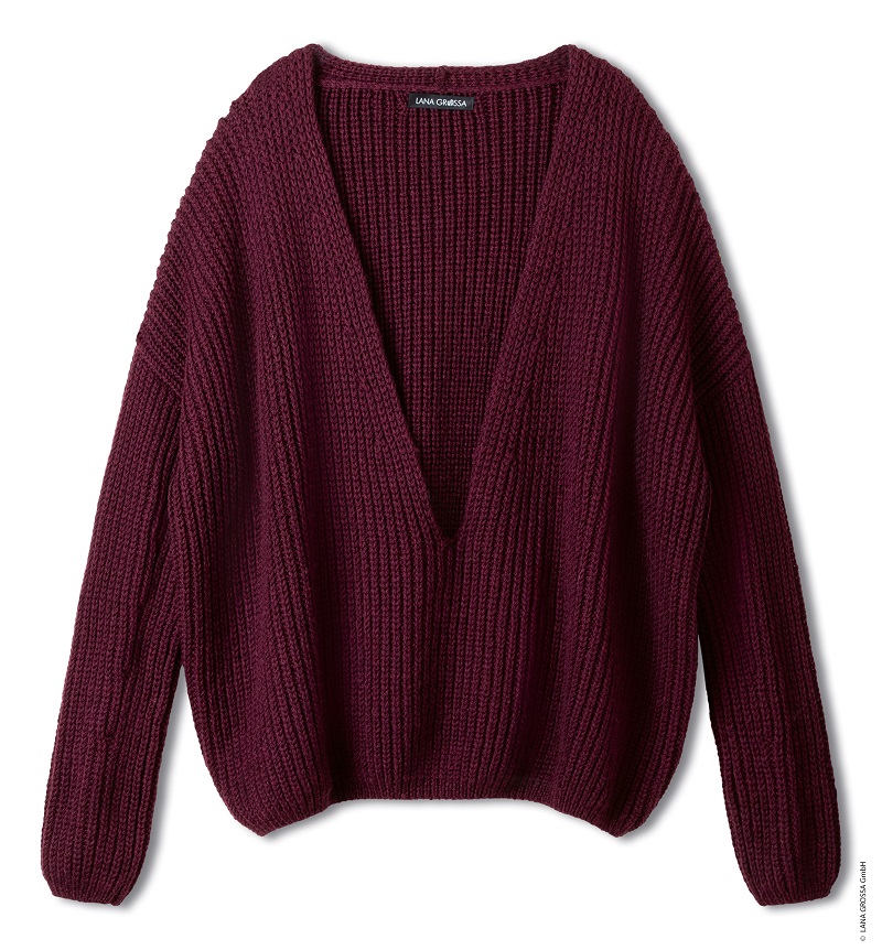Anleitung Nr. 19953 Pullover aus Cool Merino