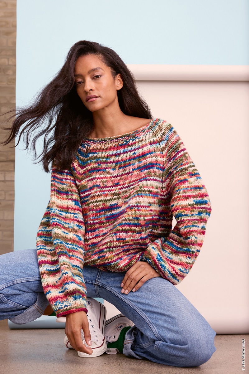 Anleitung Nr. 19923 Pullover aus Crazy