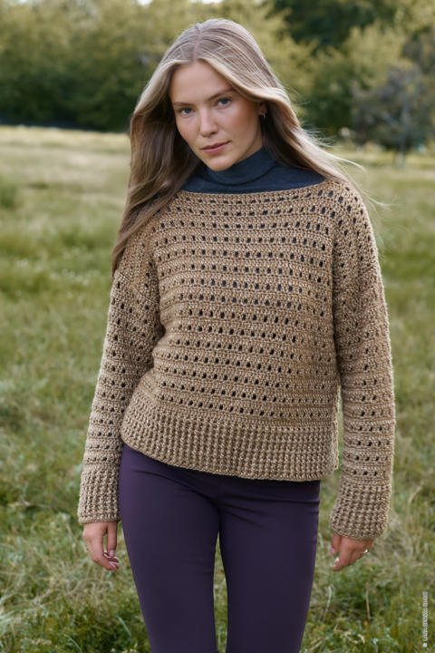 Anleitung Nr 17943 Pullover aus Lucida