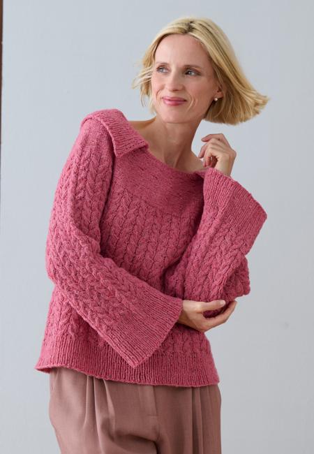 Anleitung Nr. 19151 Pullover aus Landlust Soft Tweed 180