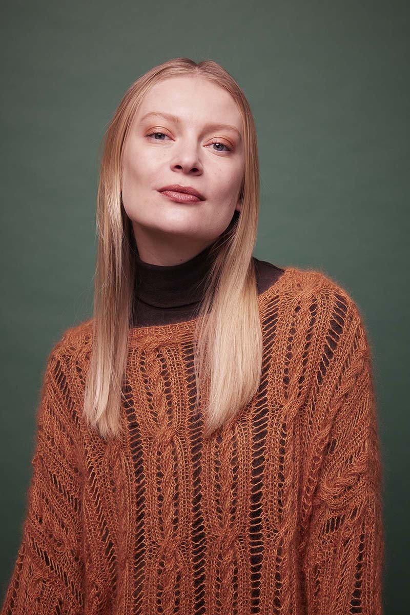 Anleitung Nr. 18834 Pullover "Gladis" aus Lace (Lang Yarns)