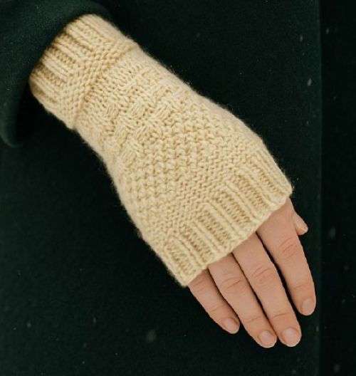 Anleitung Nr. 19341 Handstulpen aus  Cashmere Delizia (Pascuali)