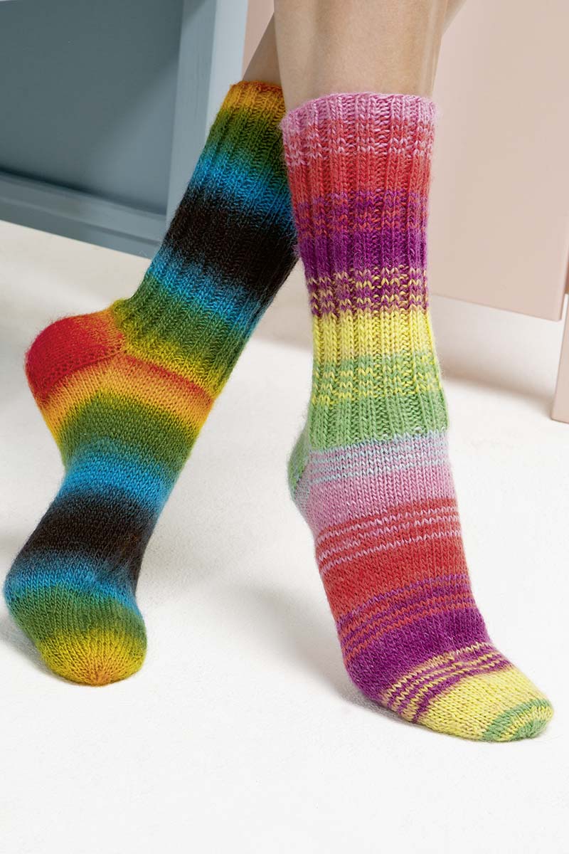 Anleitung Nr. 19787 Socken aus Jawoll Twin (Lang Yarns)