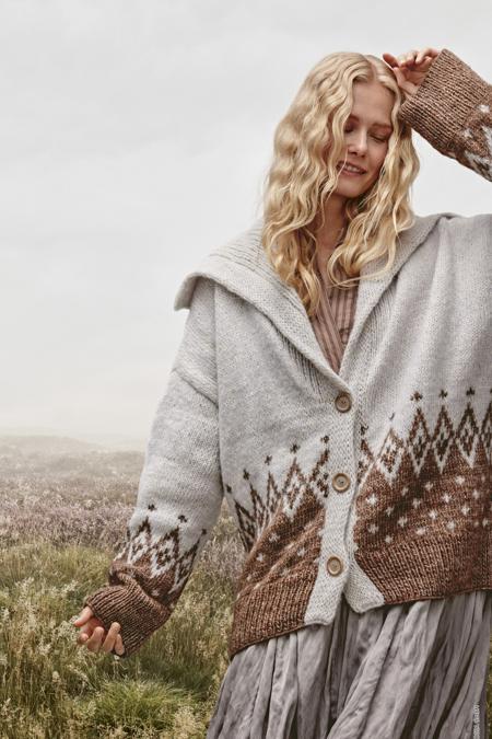 Anleitung Nr. 19251 Jacke aus Natural Alpaca Pelo & Glamour