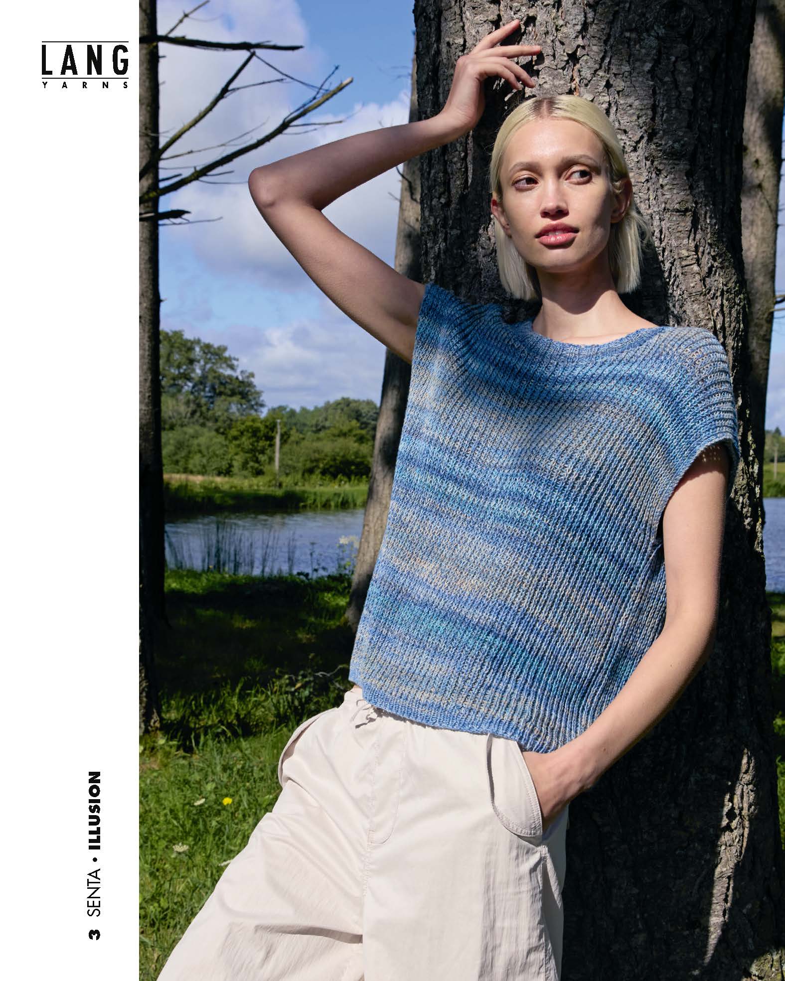 Anleitung Nr. 18902 Top SENTA aus Illusion (Lang Yarns)