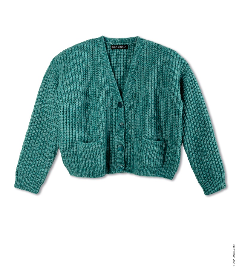 Anleitung Nr. 19967 Jacke aus Brigitte No. 2