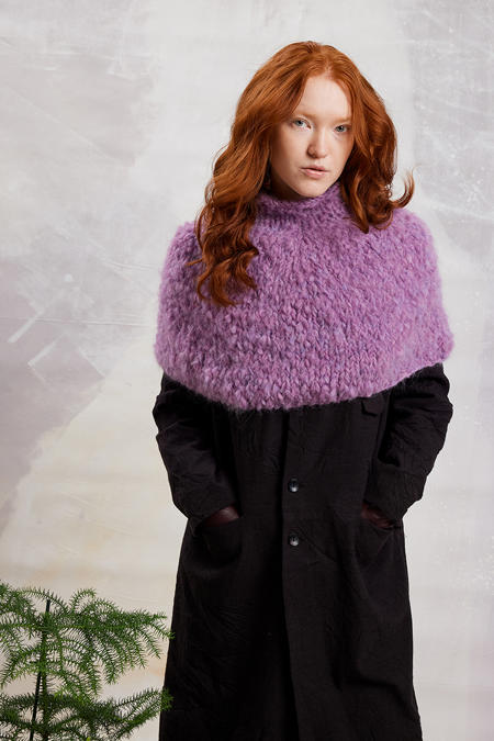 Anleitung Nr. 19803 Cape "Vika" aus Shirley (Lang Yarns)