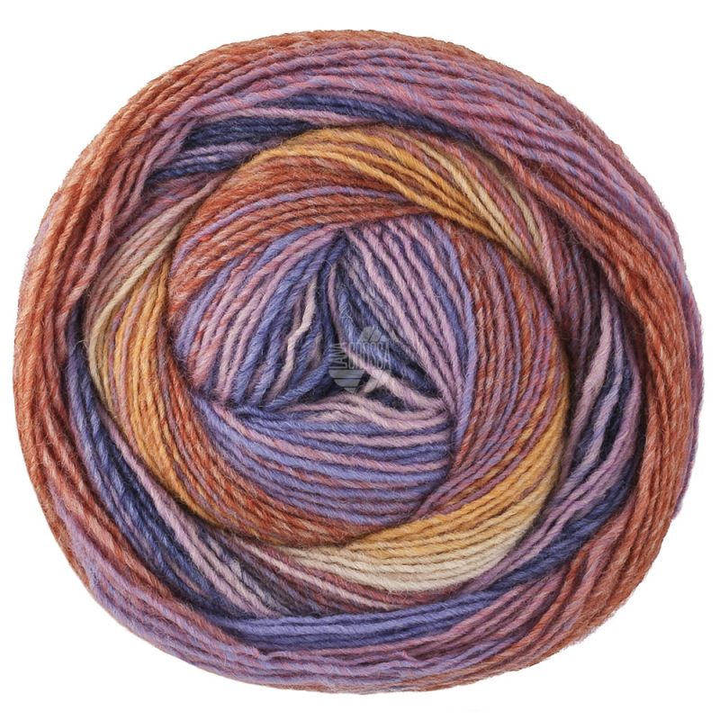 621 Mauve/Flieder/Blau/Dunkelblau/Rosenholz/ Beige/Ocker