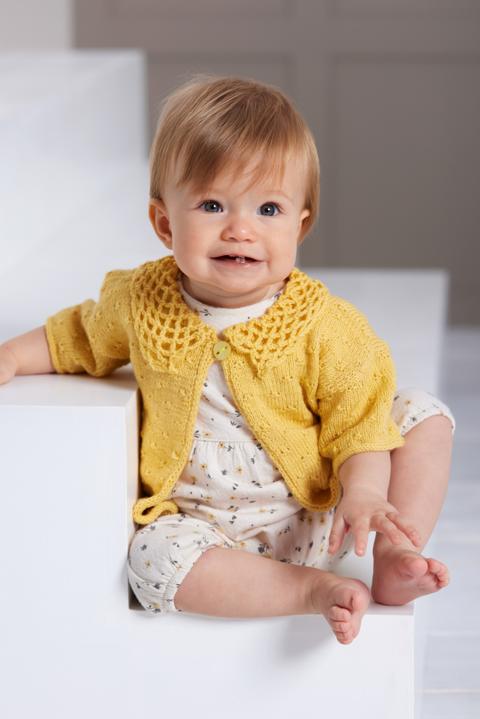 Anleitung Nr. 17431 Jäckchen aus Cool Wool Baby