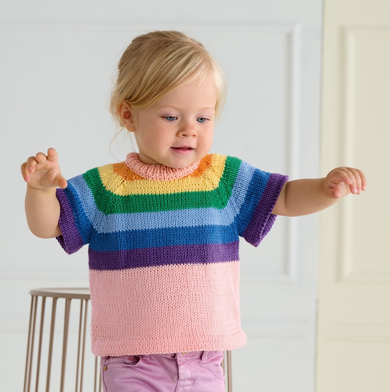 Anleitung Nr. 19630 Shirt aus Soft Cotton (Lana Grossa)