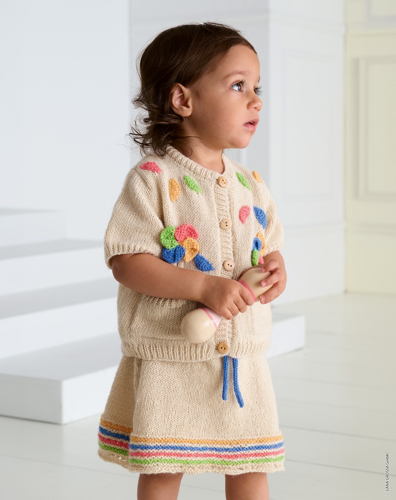 Anleitung Nr. 19625 Rock aus Ecopuno (Lana Grossa) 