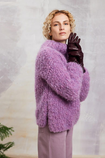 Anleitung Nr. 19804 Pullover "Viola" aus Shirley (Lang Yarns)
