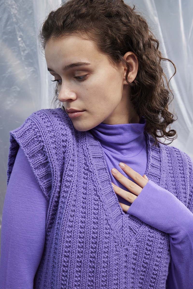 Anleitung Nr. 19995 Pullunder "Tamsin" aus Cashmere+