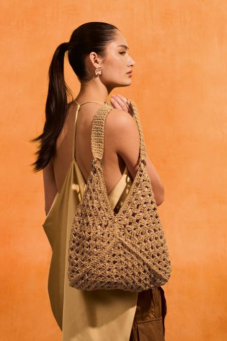 Anleitung Nr. 19615 Grannysquare Tasche mit Glitzer aus The Core & Glamour (Lana Grossa)