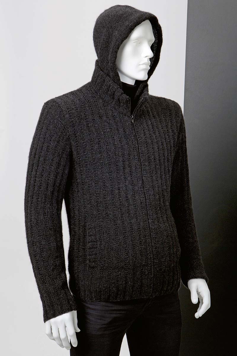 Anleitung Nr. 20026 Kapuzenjacke aus Cashmere Premium
