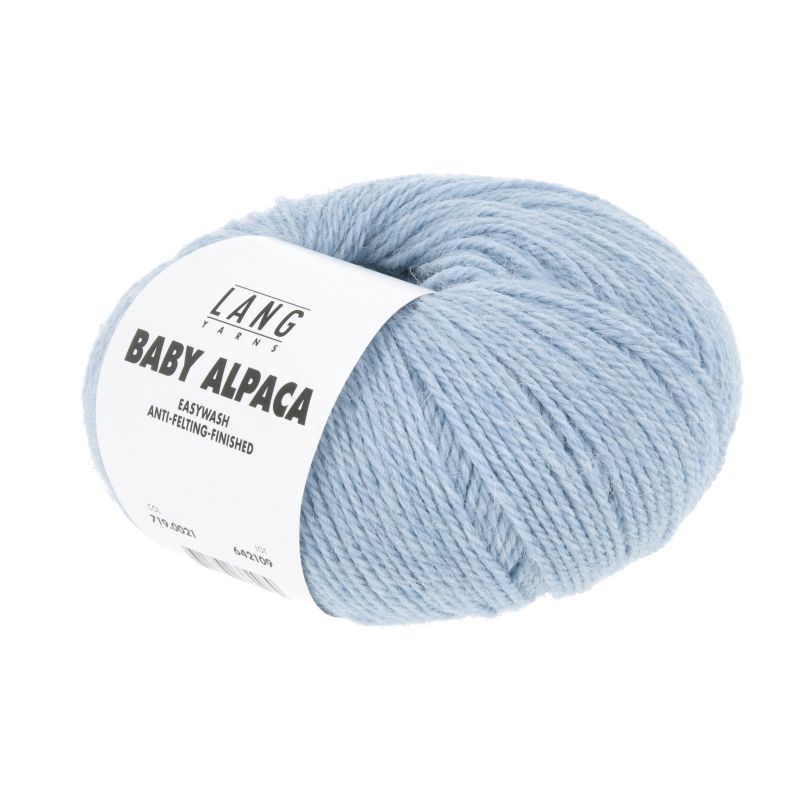 719.0021 hellblau melange (Baby Alpaca Lang)