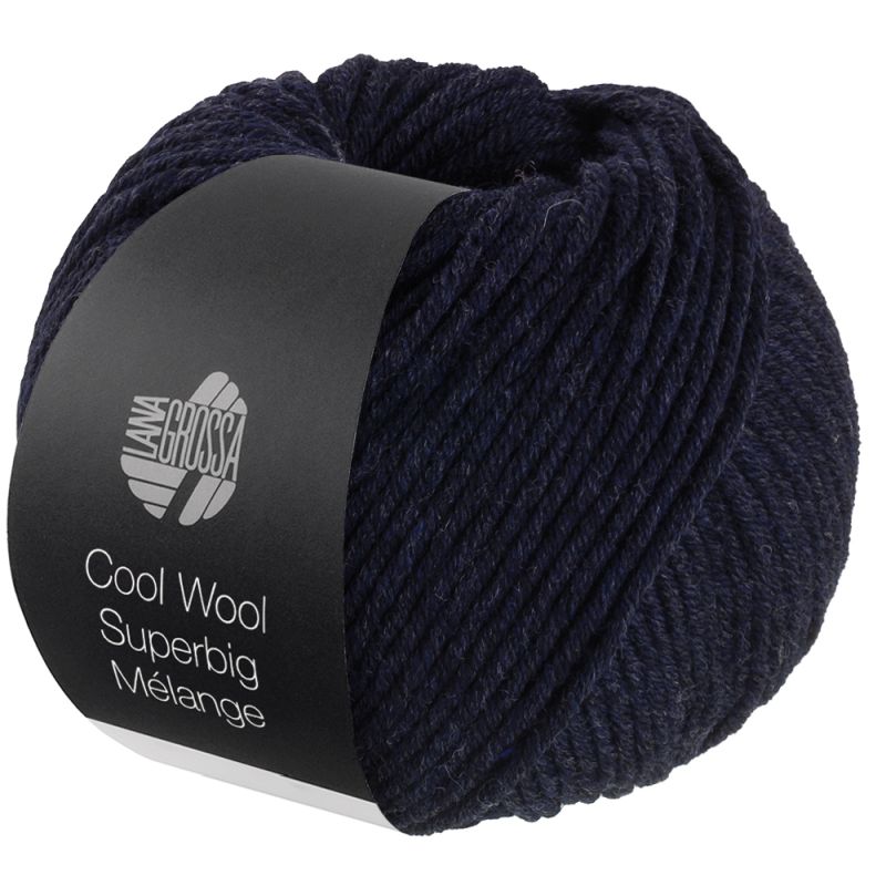 209 Nachtblau meliert (Cool Wool Superbig Melange)