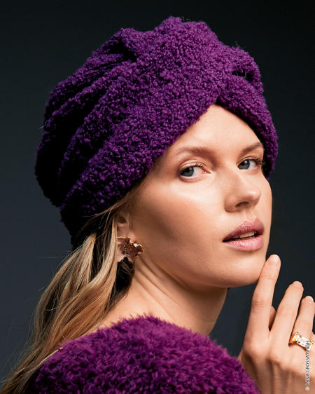 Anleitung Nr. 19876 Turban-Mütze aus Orsettini