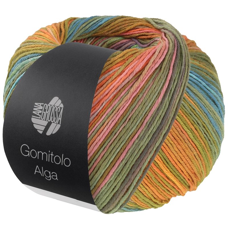 2023 Blau/Jeans/Jade/Rosa/Lila/Khaki/Oliv/Orange/ Gelbgrün (Gomitolo Alga)