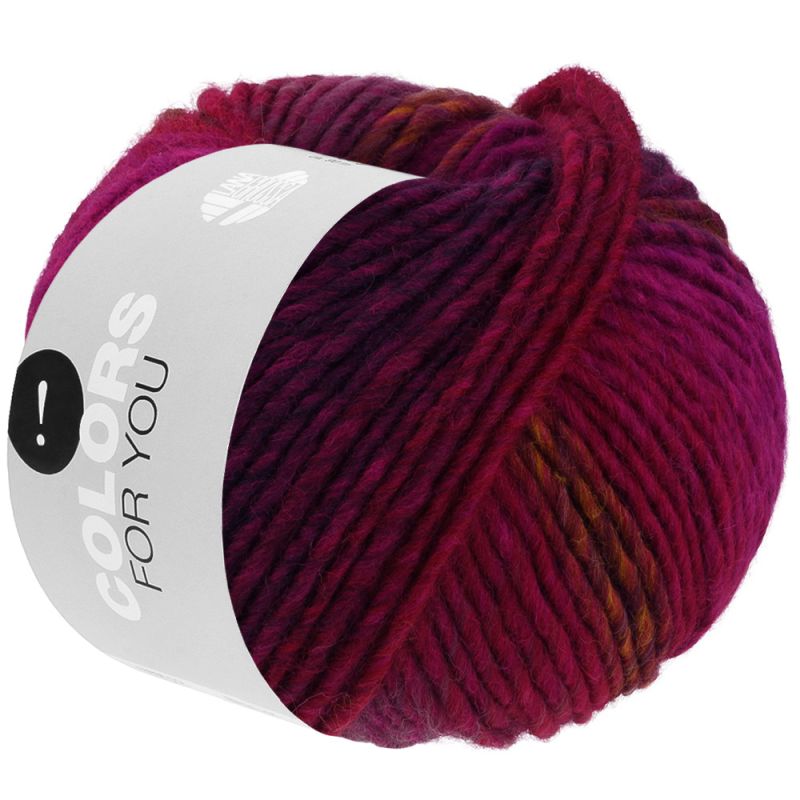 163 Rotviolett/Aubergine/Ocker/Dunkelbraun/-grün
