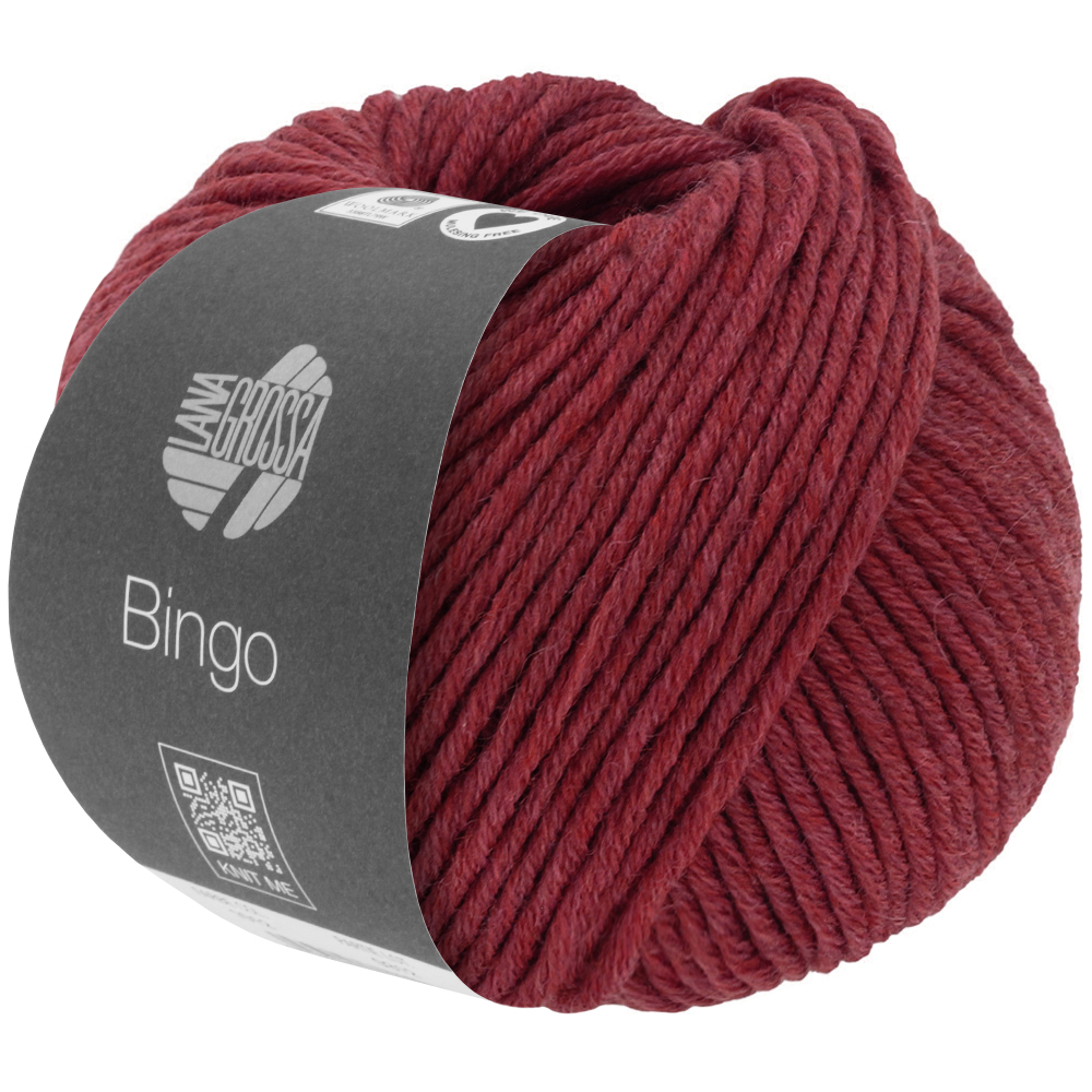 1042 karminrot meliert (Bingo Melange)