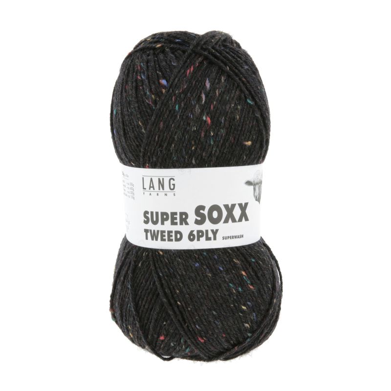 1137.0004 schwarz (Super Soxx Tweed 6-fach)