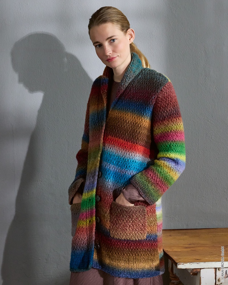 Anleitung Nr. 19868 Longjacke aus Candy
