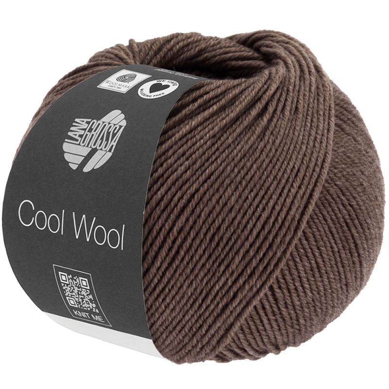 1435 schokobraun meliert (Cool Wool melange)