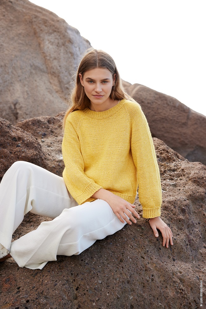 Anleitung Nr. 18315 Raglan-Pullover aus Summer Softness